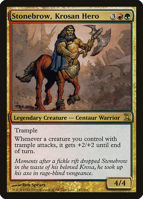 Stonebrow, Krosan Hero - Time Spiral
