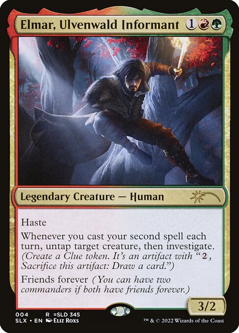 Elmar, Ulvenwald Informant - SLX Cards