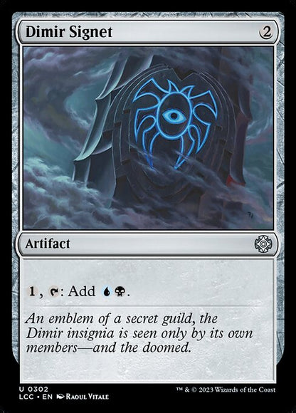 Dimir Signet - Commander: The Lost Caverns of Ixalan