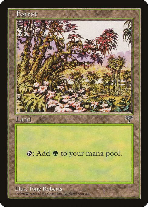 Forest (Red Tree Leaves) - Mirage