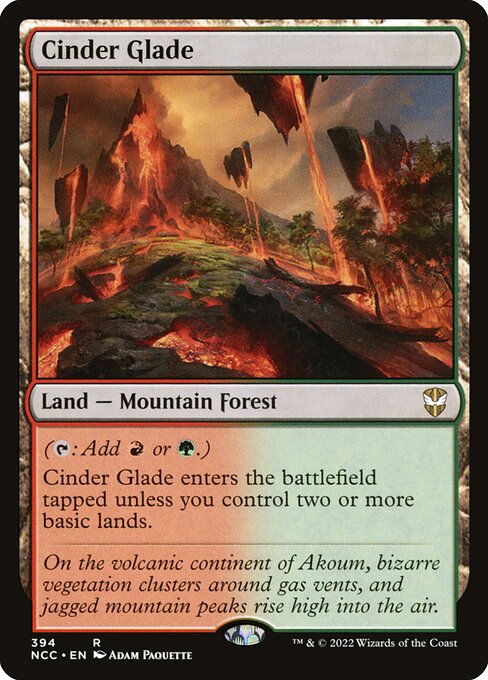 Cinder Glade - Commander: Streets of New Capenna