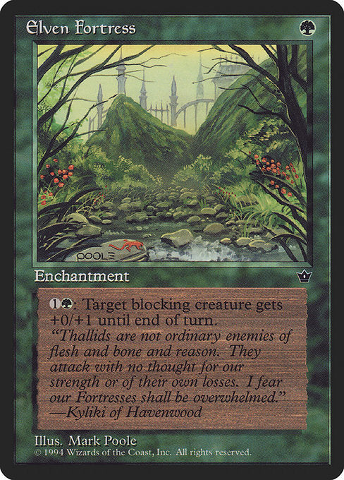 Elven Fortress (Poole) - Fallen Empires