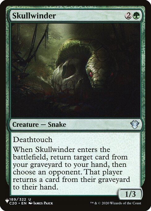 Skullwinder - The List Reprints