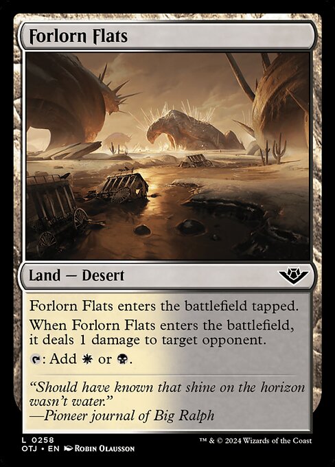 Forlorn Flats - Outlaws of Thunder Junction