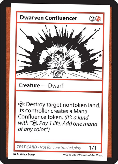 Dwarven Confluencer - Mystery Booster 2 Playtest Cards