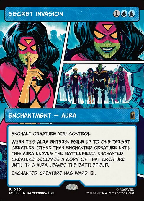 Secret Invasion (Borderless) - Marvel Super Heroes