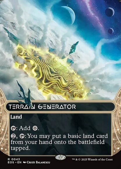 Terrain Generator (0043) (Borderless) - Edge of Eternities: Stellar Sights