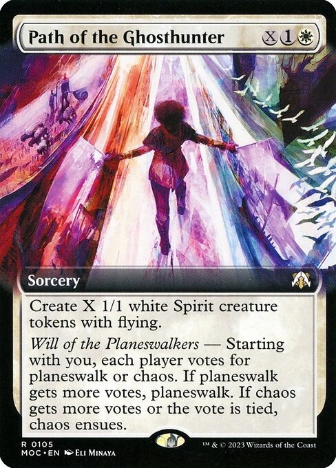 Path of the Ghosthunter (Extended Art) - Commander: March of the Machine