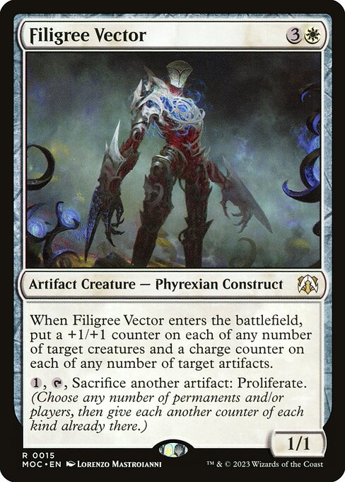 Filigree Vector - Commander: March of the Machine