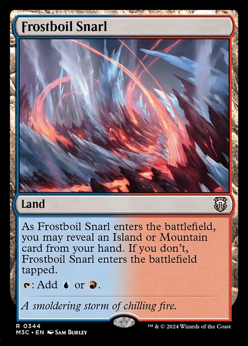 Frostboil Snarl - Commander: Modern Horizons 3