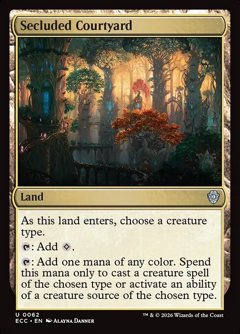Secluded Courtyard (Borderless) - Special Guests