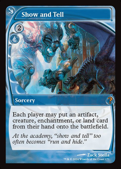 Show and Tell (Future Sight) - Mystery Booster 2