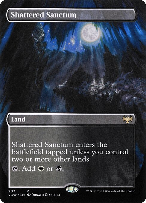 Shattered Sanctum (Borderless) - Innistrad: Crimson Vow