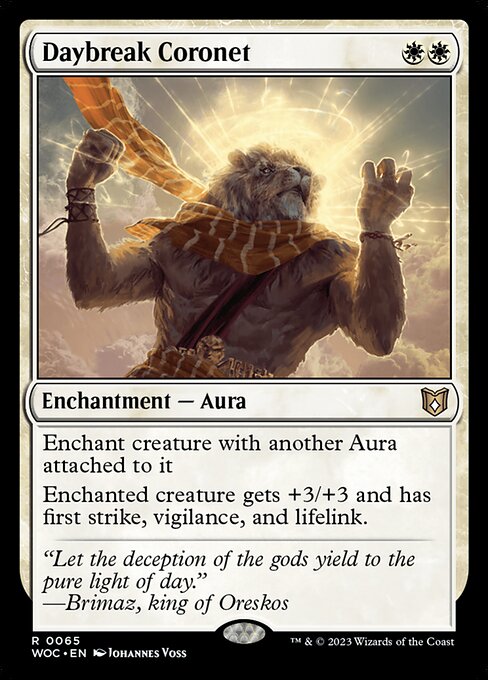 Daybreak Coronet - Commander: Wilds of Eldraine