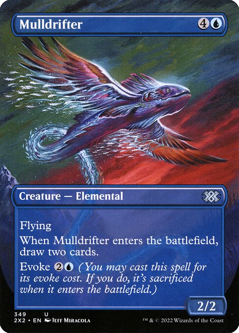 Mulldrifter (Borderless) - Double Masters 2022