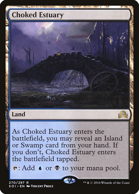 Choked Estuary - Shadows over Innistrad