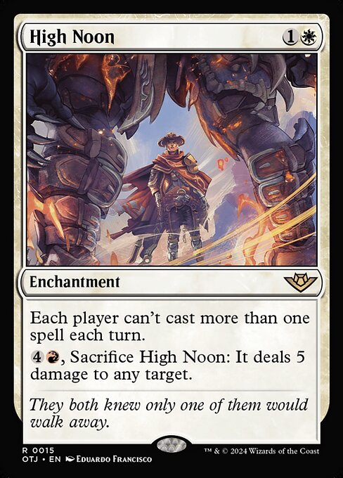 High Noon (Foil) - Outlaws of Thunder Junction