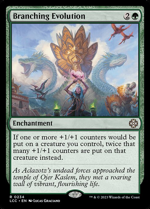 Branching Evolution - Commander: The Lost Caverns of Ixalan