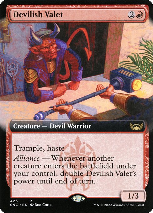 Devilish Valet (Extended Art) - Streets of New Capenna