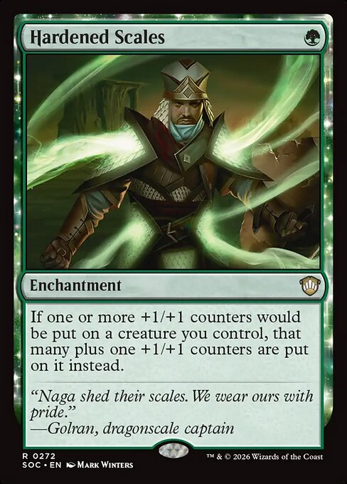 Hardened Scales - Commander: Secrets of Strixhaven