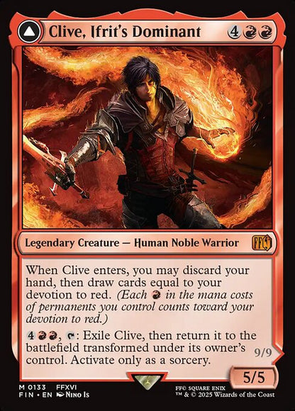 Clive, Ifrit's Dominant - FINAL FANTASY