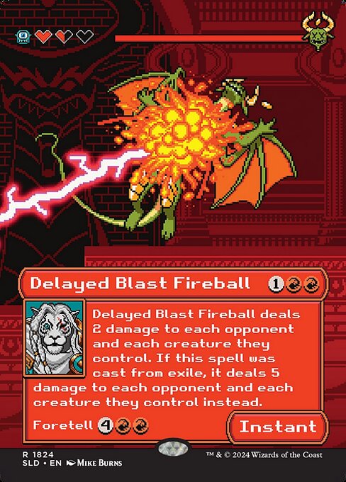 Delayed Blast Fireball - Secret Lair Drop Series