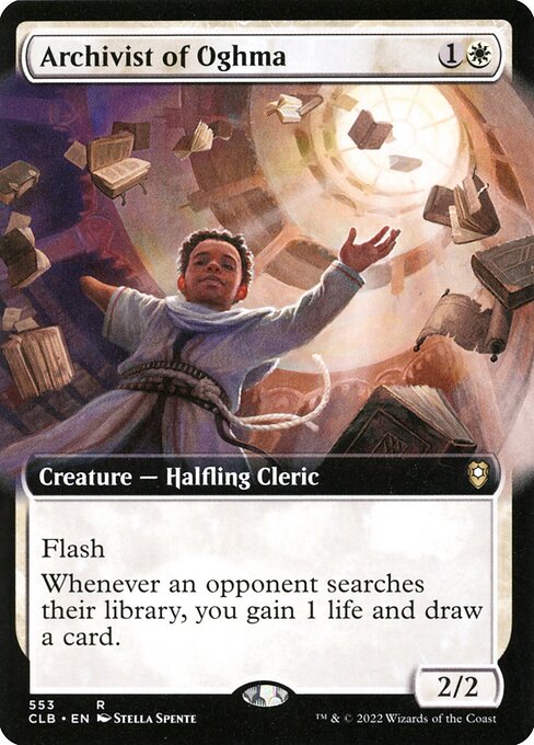 Archivist of Oghma (Extended Art) - Commander Legends: Battle for Baldur's Gate