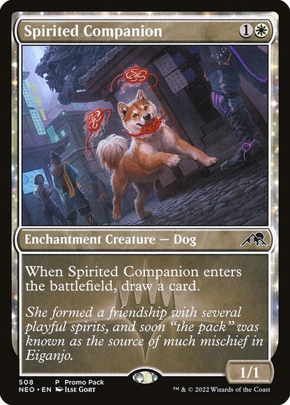 Spirited Companion - Promo Pack: Kamigawa: Neon Dynasty