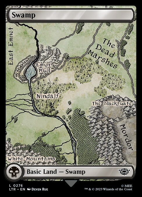 Swamp (0276) - Universes Beyond: The Lord of the Rings: Tales of Middle-earth