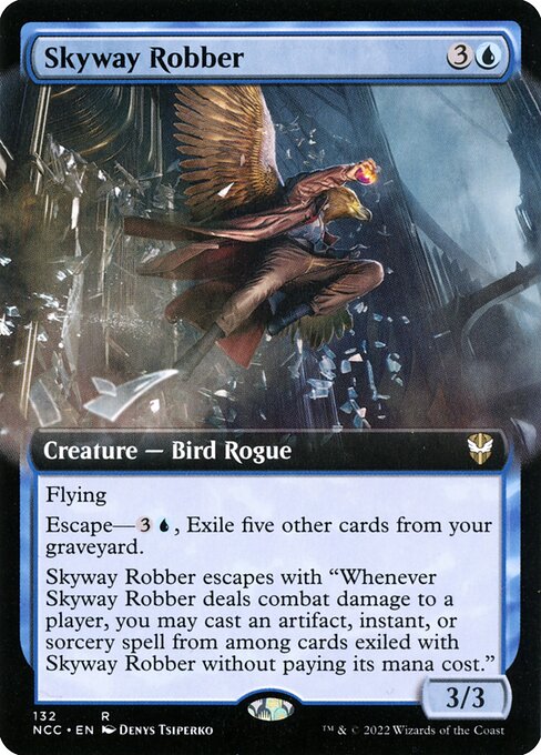 Skyway Robber (Extended Art) - Commander: Streets of New Capenna