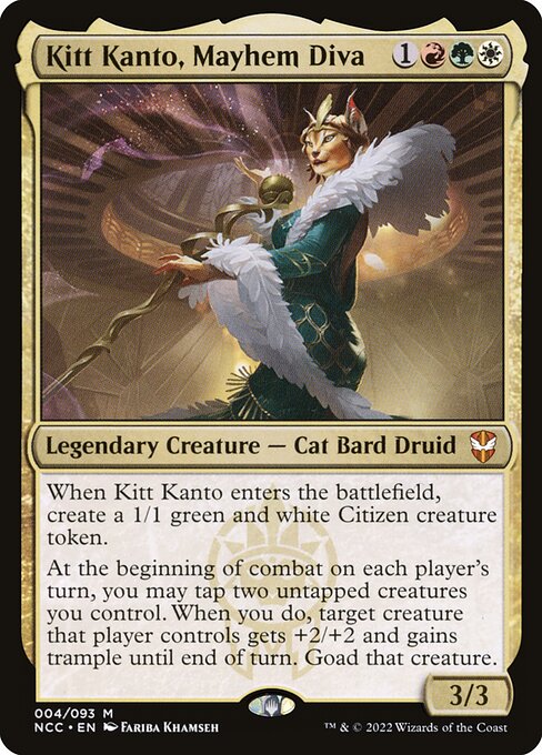 Kitt Kanto, Mayhem Diva - Commander: Streets of New Capenna