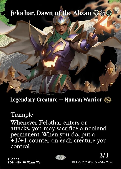 Felothar, Dawn of the Abzan (Foil) - Tarkir: Dragonstorm