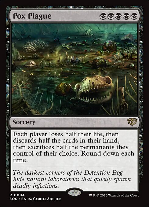 Pox Plague (Foil) - Secrets of Strixhaven