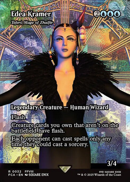 Edea Kramer - Teferi, Mage of Zhalfir (Showcase) - FINAL FANTASY: Through the Ages