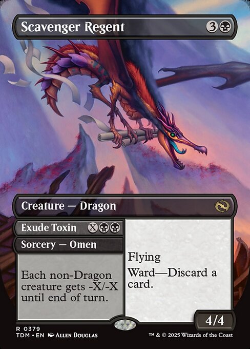 Scavenger Regent (Borderless) - Tarkir: Dragonstorm