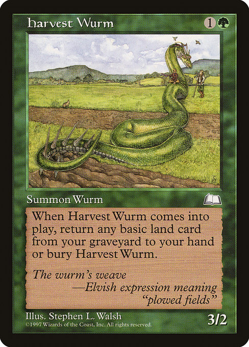 Harvest Wurm - Weatherlight