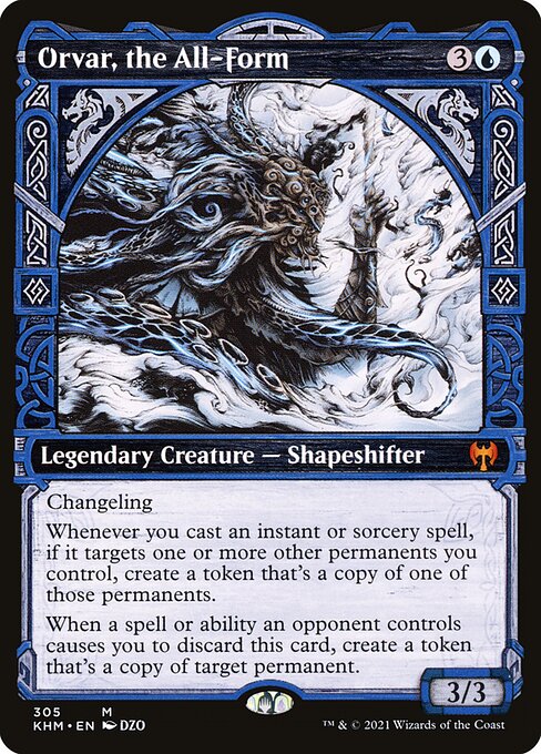 Orvar, the All-Form (Showcase) - Kaldheim