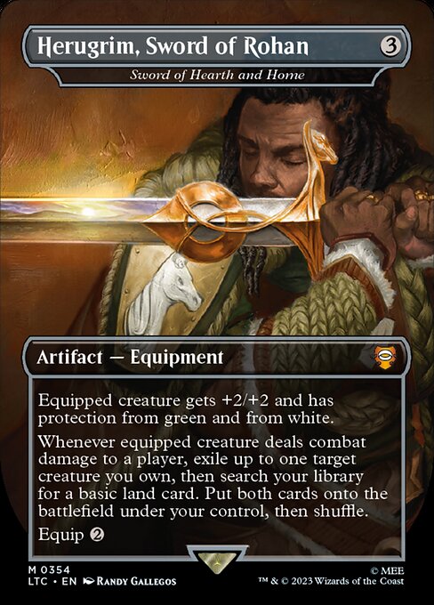 Herugrim, Sword of Rohan - Sword of Hearth and Home - Commander: The Lord of the Rings: Tales of Middle-earth