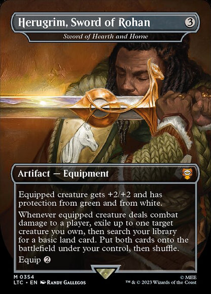 Herugrim, Sword of Rohan - Sword of Hearth and Home - Commander: The Lord of the Rings: Tales of Middle-earth