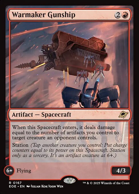 Warmaker Gunship (Foil) - Edge of Eternities