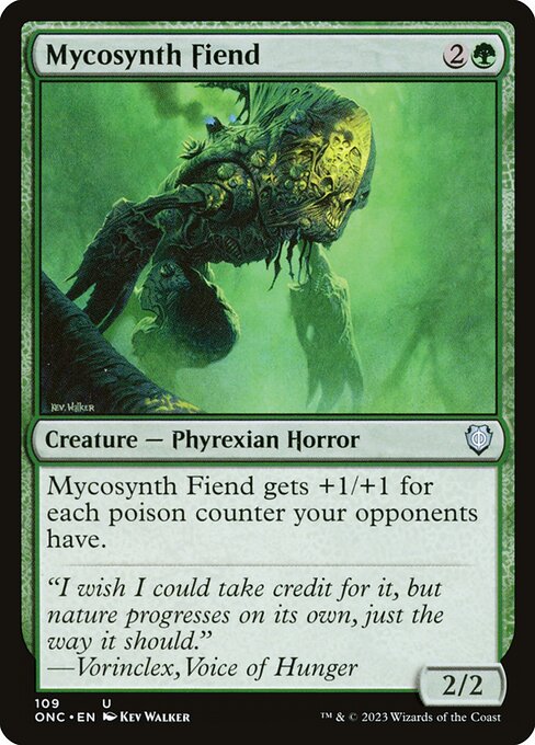 Mycosynth Fiend - Commander: Phyrexia: All Will Be One