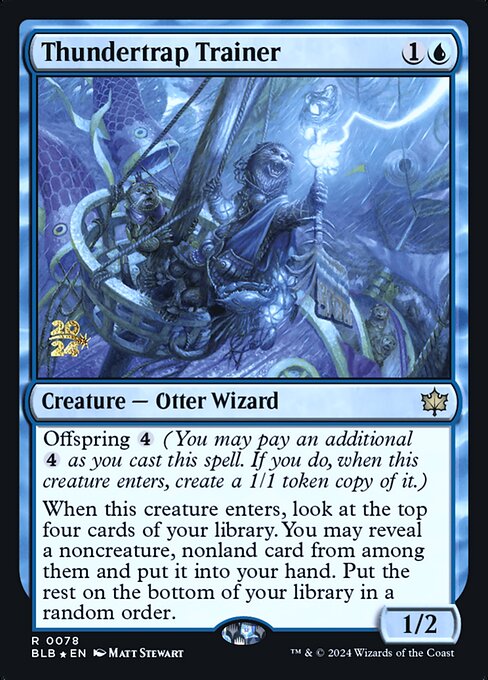 Thundertrap Trainer - Prerelease Cards