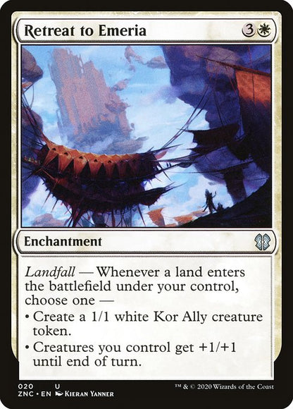 Retreat to Emeria - Commander: Zendikar Rising