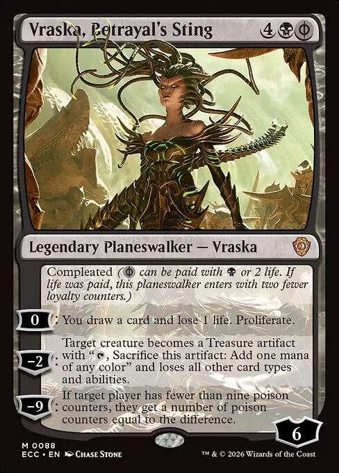 Vraska, Betrayal's Sting - Commander: Lorwyn Eclipsed