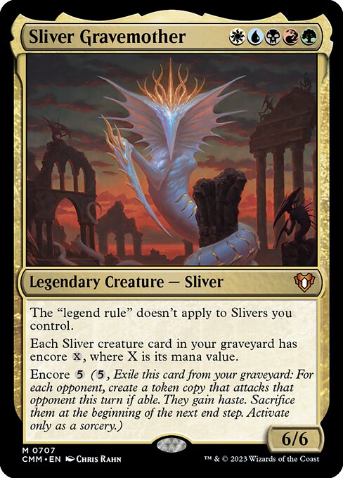 Sliver Gravemother (Extended Art) - Commander Masters