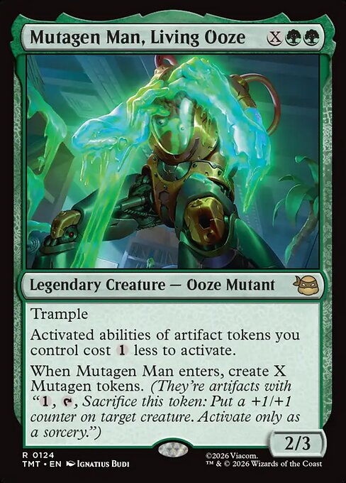 Mutagen Man, Living Ooze (Foil) - Teenage Mutant Ninja Turtles
