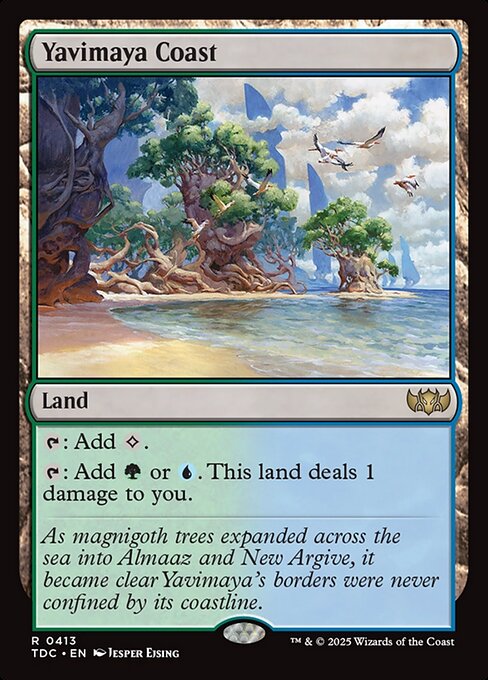 Yavimaya Coast - Commander: Tarkir: Dragonstorm