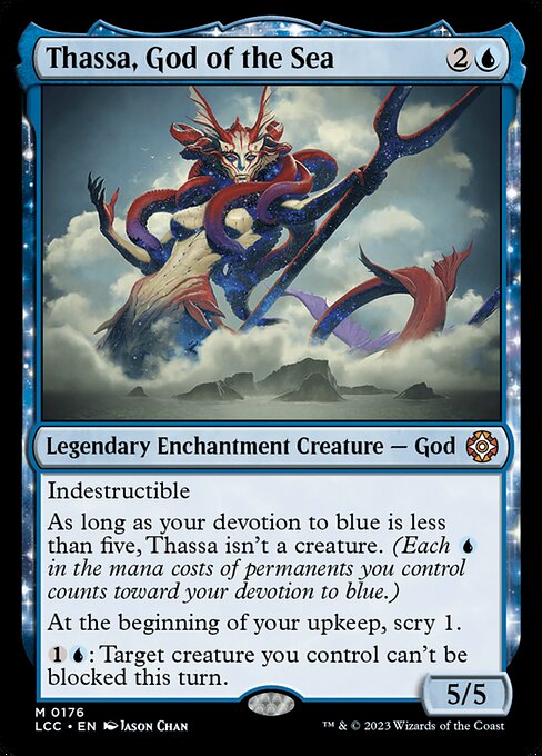 Thassa, God of the Sea - Commander: The Lost Caverns of Ixalan
