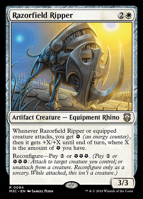 Razorfield Ripper - Commander: Modern Horizons 3