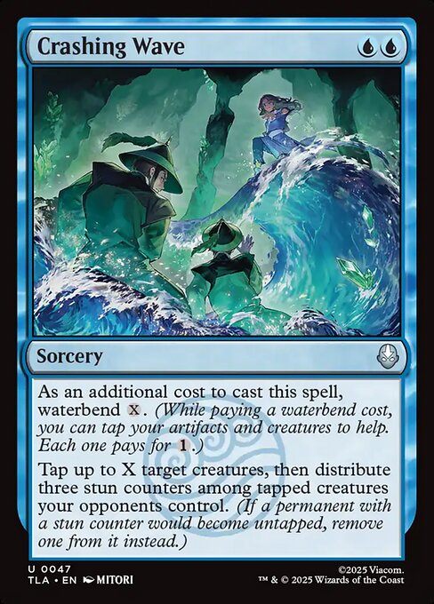 Crashing Wave (Foil) - Avatar: The Last Airbender